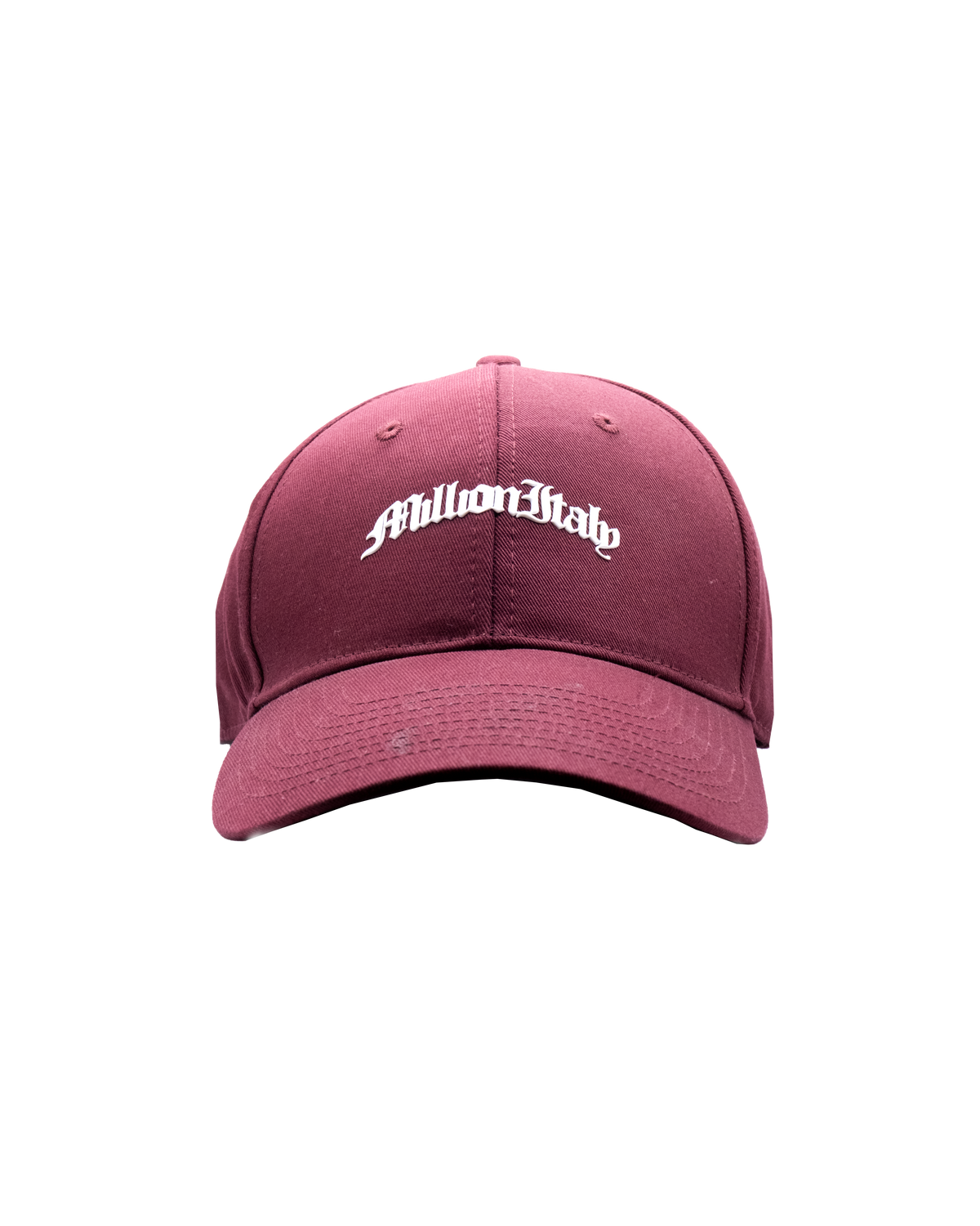 Bordeaux Embossed Logo Cap
