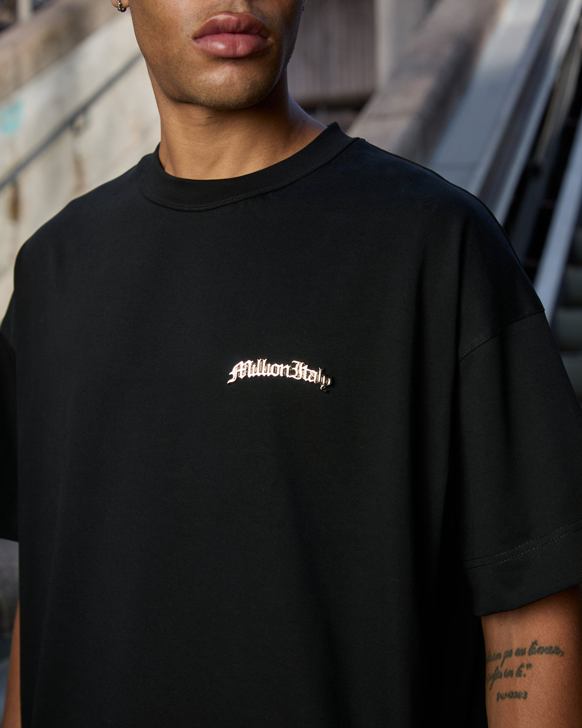 Black Metal Logo T-Shirt