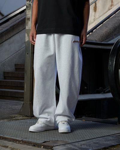 Gray Metal Logo Baggy