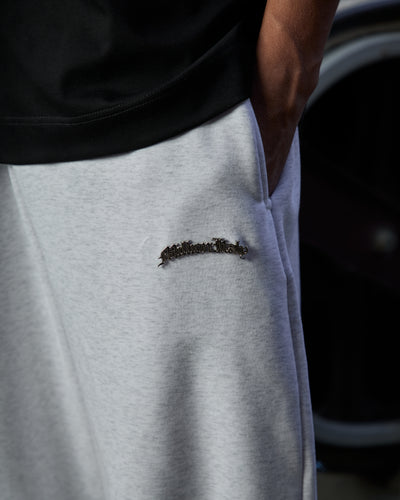 Gray Metal Logo Baggy