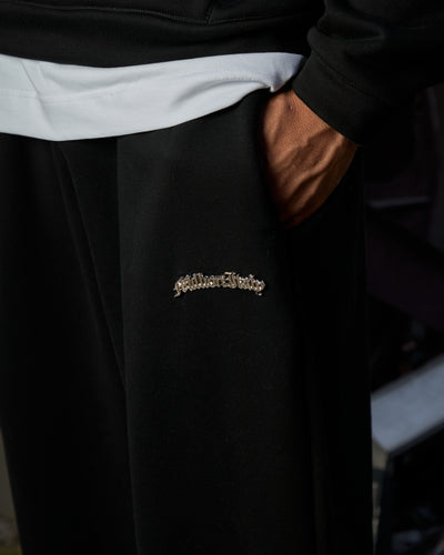 Black Metal Logo Baggy