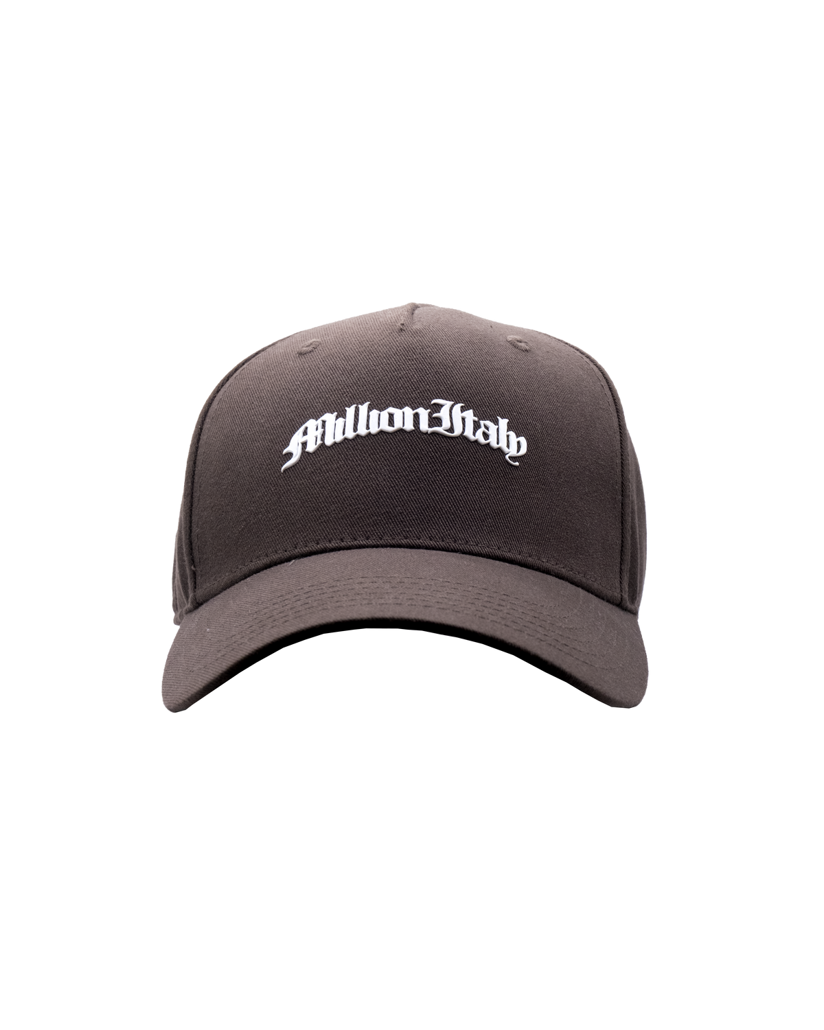 Brown Embossed Logo Cap
