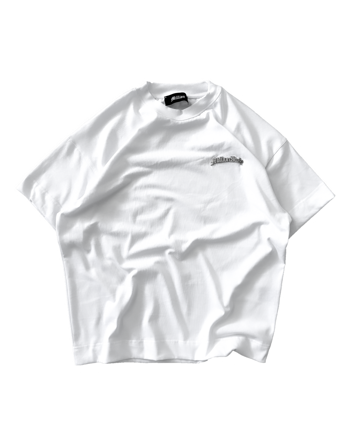 White Metal Logo T-Shirt