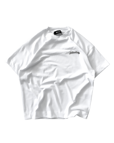 White Metal Logo T-Shirt